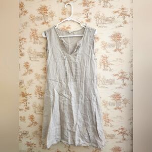 Garnet Hill linen dress